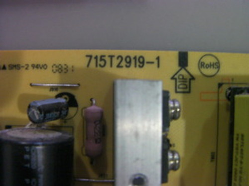 Insignia NS-LCD52HD-09 Power Supply Board 715T2919-1 / ADTV72439AA2