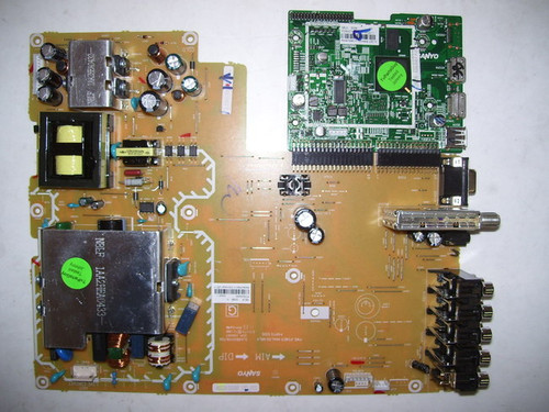 Sanyo DP32640 Digital Main & Power  Analog Board ILG4B10Y06900 & ILG4B10Y0670A / N8LK & N8LR