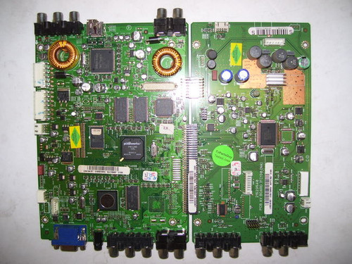 RCA L32WD12YX1 Main & AV Board 2147499B & 21529540 / SLC130A32 & AVIFC130A