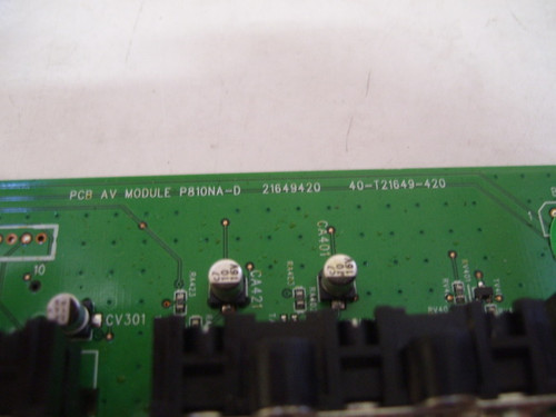 RCA AV INPUT Board 40-T21649-420