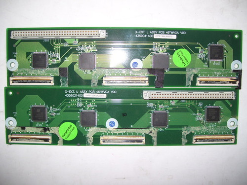 Vizio P4 UPPER & LOWER EXTENSION ASSY 2714032-02R2-3 & 2714034-02R2-4 / 4359021400 & 4359041400