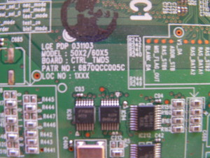 LG DU-50PZ60 Main LOGIC Board 6870QCC005C / 6871QCH028C