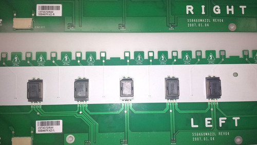 Samsung Inverter Board Set SSB460WA22-L & SSB460WA22-R (REV: 04)