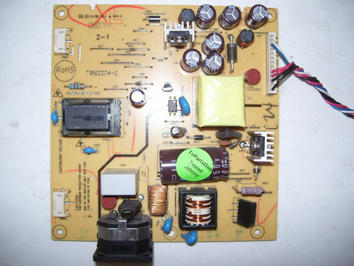 HP L1506 Power Supply Board 715G2274-2 / ADPC521CH1H