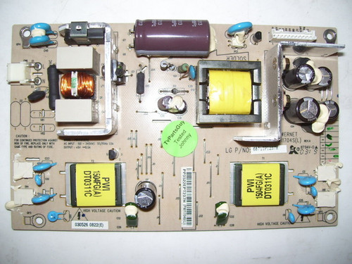 Sony SDM-HS73 Power Supply Board PW11704S(L) / 6871TPT237H