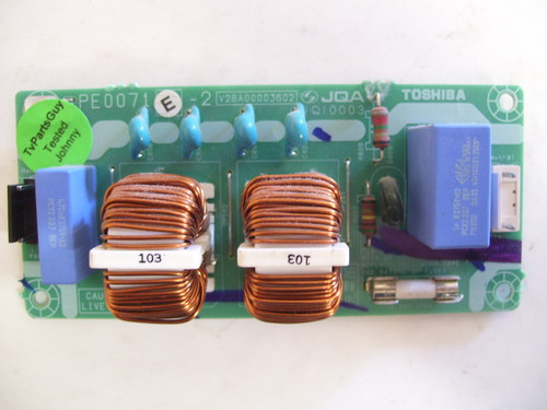 Toshiba 42HL196 Power  FILTER Board PE0071E-2 / V28A00003602