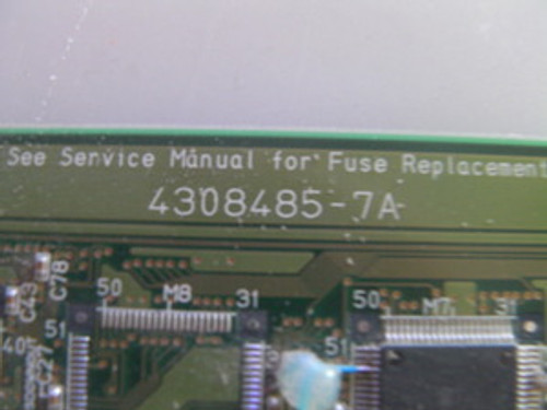 Sony PFM-42B1 Main LOGIC ConTROL Board NA18101-5013 / 4308485-7A