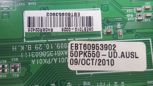 LG 50PK550-UD Main Board EAX61358603(1) / EBT60953902