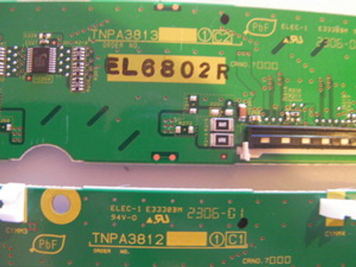 Panasonic TH-42PX60U C1 & C2 Buffer BoardS TNPA3812 & TNPA3813
