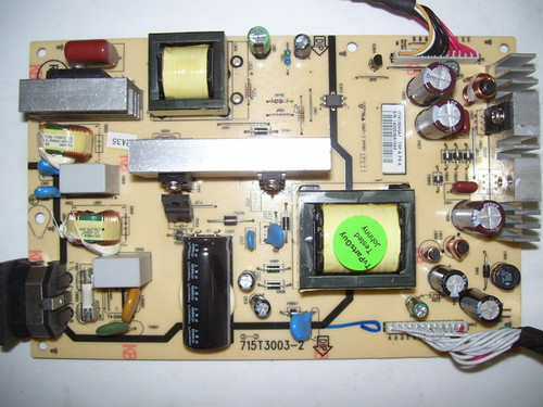 Vizio VA26LHDTV10T Power Supply Board 715T3003-2 / ADTV91324QA7