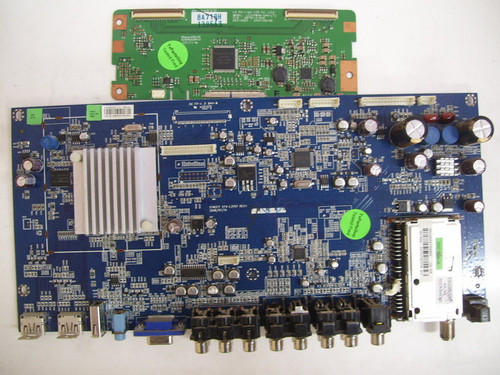 Toshiba 37AV502U Main Board & T-Con Board Combo STW37T VTV-L3707 & 6870C-0193A / 431C0H51L01 & 6871L-1386A