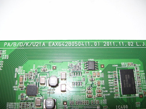 LG 60PA6500-UA Main Board & LOGIC Board Combo EAX64280504(1.0) & EAX64290701 / EBT61855005 & EBR73749601