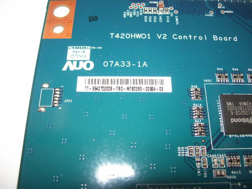 Sanyo DP42848 T-Con Board T420HWO1 V2 / 5542T02008