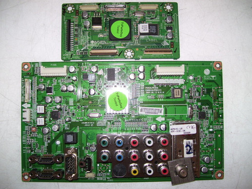 LG 42PQ10-UB Main & LOGIC Board Set EAX61049703(2) & EAX60770101 / EBU60698115 & EBR63856401