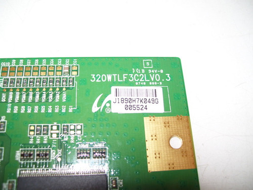 Vizio VX32LHDTV10A T-Con Board 320WTLF3C2LV0.3 / LJ94-01890H