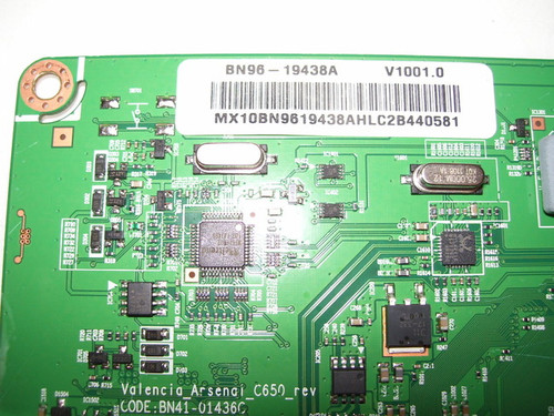 Samsung LN40D630M3FXZA Main Board & T-Con Board Combo BN41-01436C & S128CM4C4LV0.4 / BN96-19438A & LJ94-16587C