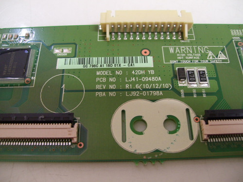 Samsung PN43D450A2DXZA Buffer Board LJ41-09480A / LJ92-01798C