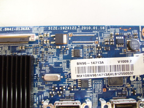 Samsung PN50C550G1FXZA Main Board & LOGIC Board Combo BN41-01344A & LJ41-08382A / BN96-14713A & LJ92-01702A