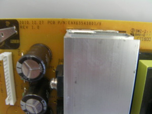 LG 42LK450-UB Power Supply Board EAX63543801/9 / 3PAGC10047A-R / EAY62170101