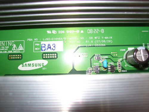 Samsung Y-Sustain Board LJ41-05328A / LJ92-01446B