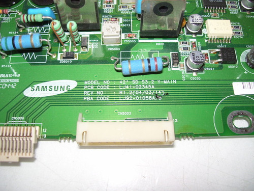 Samsung Y-Sustain Board LJ41-02345A / LJ92-01058A