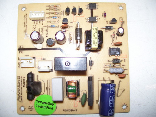 Magnavox SUB Power Supply ASSY 715K1380-3 / OFPB06P007P