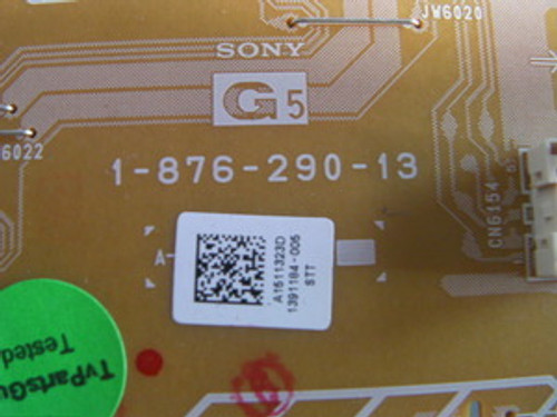 Sony KDL-52V4100 G5 Power Supply Board 1-876-290-13 / A1511323D