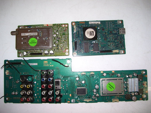 Sony QT & QSF & AU Board Set A1164341B & A1203659A & A1204353A