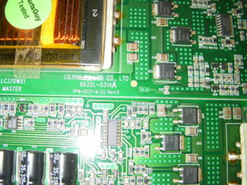 Vizio VX37L HDTV MASTER & SLAVE Inverter Board Set 6632L-0314A & 6632L-0315A