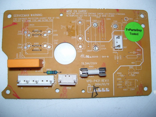 Hitachi 42EDT41 FILTER Board VPD-P421 / 455AAA88001 / TS05423