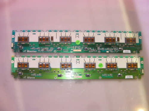 Mitsubishi LT-46244 MASTER & SLAVE Inverter Board Set SSI460HB24-M & SSI460HB24-S / LJ97-01347A & LJ97-01348A