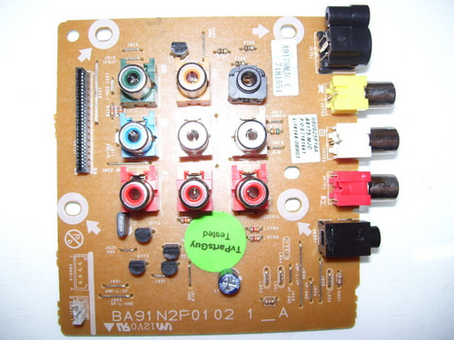 Philips 22PFL3504D/F7 AV INPUT Board BA91N2F01021_A / A9175MJC