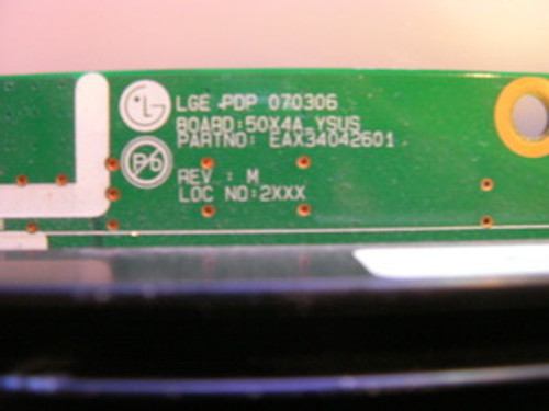 LG 50PC5D-UC Y-Sustain Board EAX34042601 / EBR38448901
