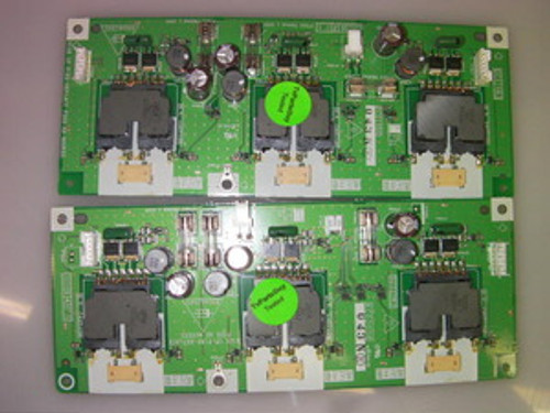 Sharp LC-37HV6U Inverter Board Set KC019DE & KC020DE / DUNTKC019DE04 & DUNTKC020DE04