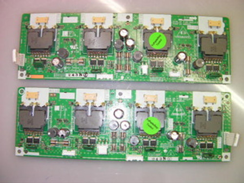 Sharp LC-37HV6U Inverter Board Set KB955DE & KB956DE / DUNTKB955DE04 & DUNTKB956DE04