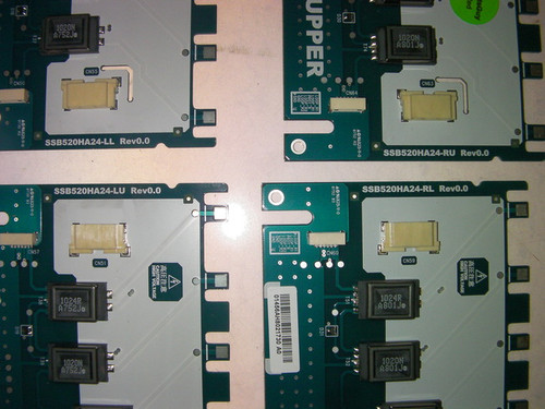 Sony Inverter Board Set SSB520HA24-LU / LL & SSB520HA24-RU / RL