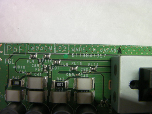 FUJITSU P50XHA40US PC BOARD M04CM02 / 8118841027