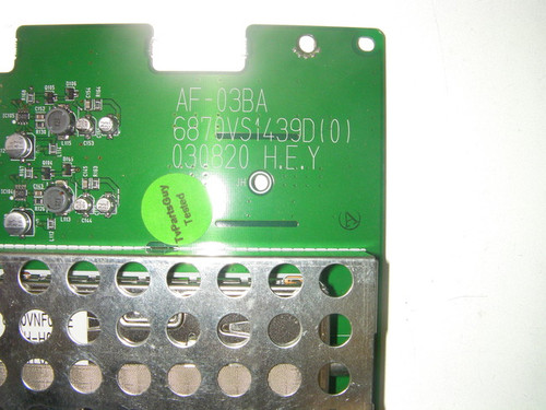 LG DU-50PZ60 TUNER Board 6870VS1439D(0) / 6871VSMF01C