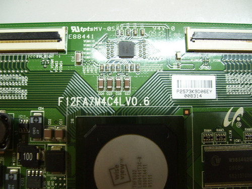 Toshiba 40XV645U T-Con Board F12FA7M4C4LV0.6 / LJ94-02573K