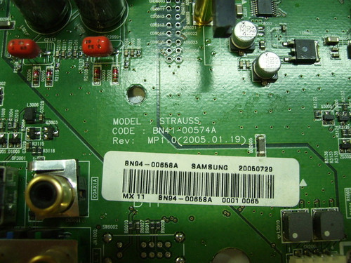 Samsung HPR4252X/XAA Main Board BN41-00574A / BN94-00658A