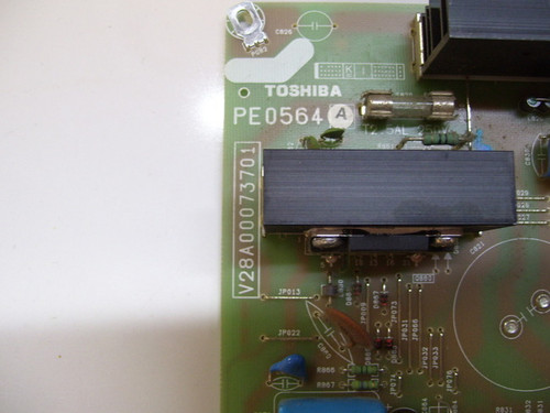 Toshiba 46RV530U Power Supply Board PE0564A / V28A00073701
