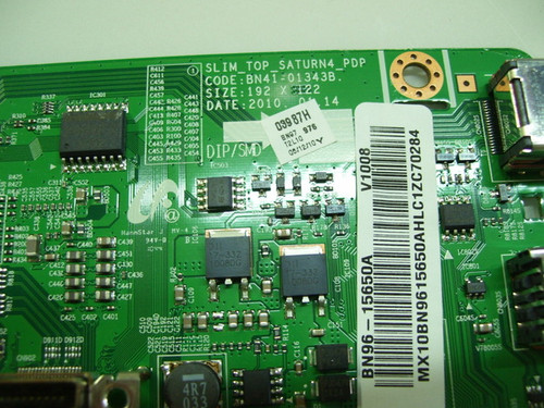 Samsung PN50C450B1DXZA Main Board BN41-01343B / BN96-15650A