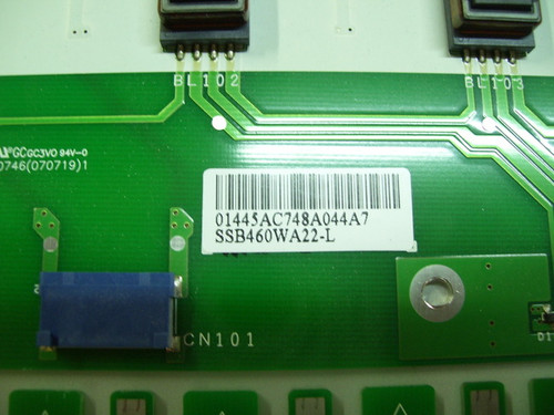 Samsung Inverter Board Set SSB460WA22-L & SSB460WA22-R / LJ97-01445A & LJ97-01446A (REV: 06)