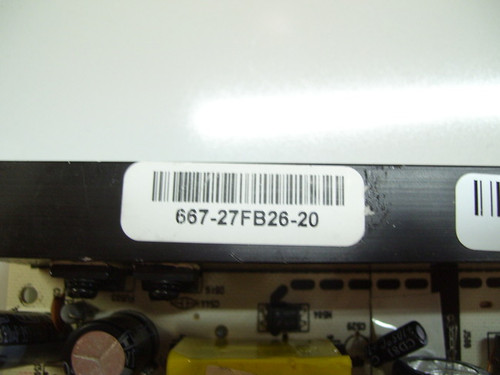 Insignia NS-32LCD Power Supply Board 782-27FB26-2000 / 667-27FB26-20