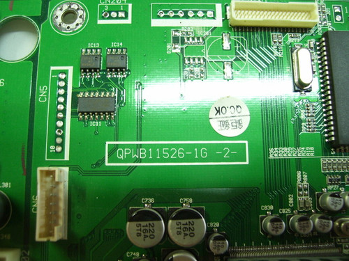 Maxent MX-42XM11 Main Board QPWB11526-1G-2- / DPWB11526-MPL-C