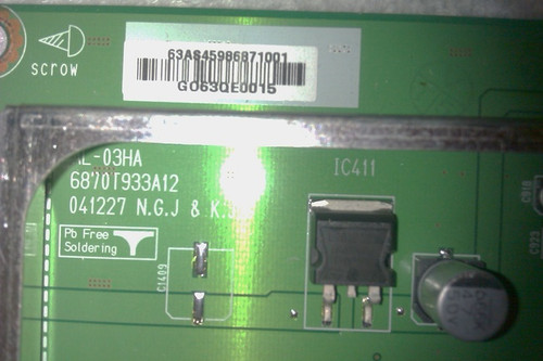 LG DU-37LZ30 Main Board 6870T933A12 / 3313TD3014A