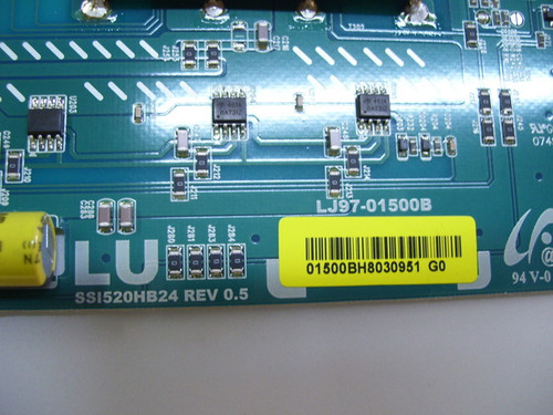 Toshiba 52XF550U LEFT UPPER Inverter Board SSI520HB24 / LJ97-01500B