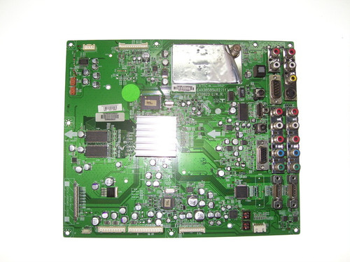 This LG EBR39225401|EAX38589402(11) Main BD is used in 50PC5D-UL. Part Number: EBR39225401, Board Number: EAX38589402(11). Type: Plasma, Main Board, 50"