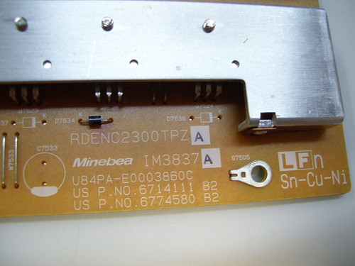 Sharp LC-C3742U Inverter Board RDENC2300TPZA / IM3837A