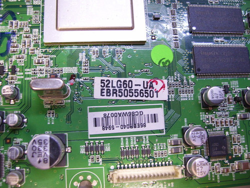 LG 52LG60-UA Main Board EAX43280304(0) / EBR50556501